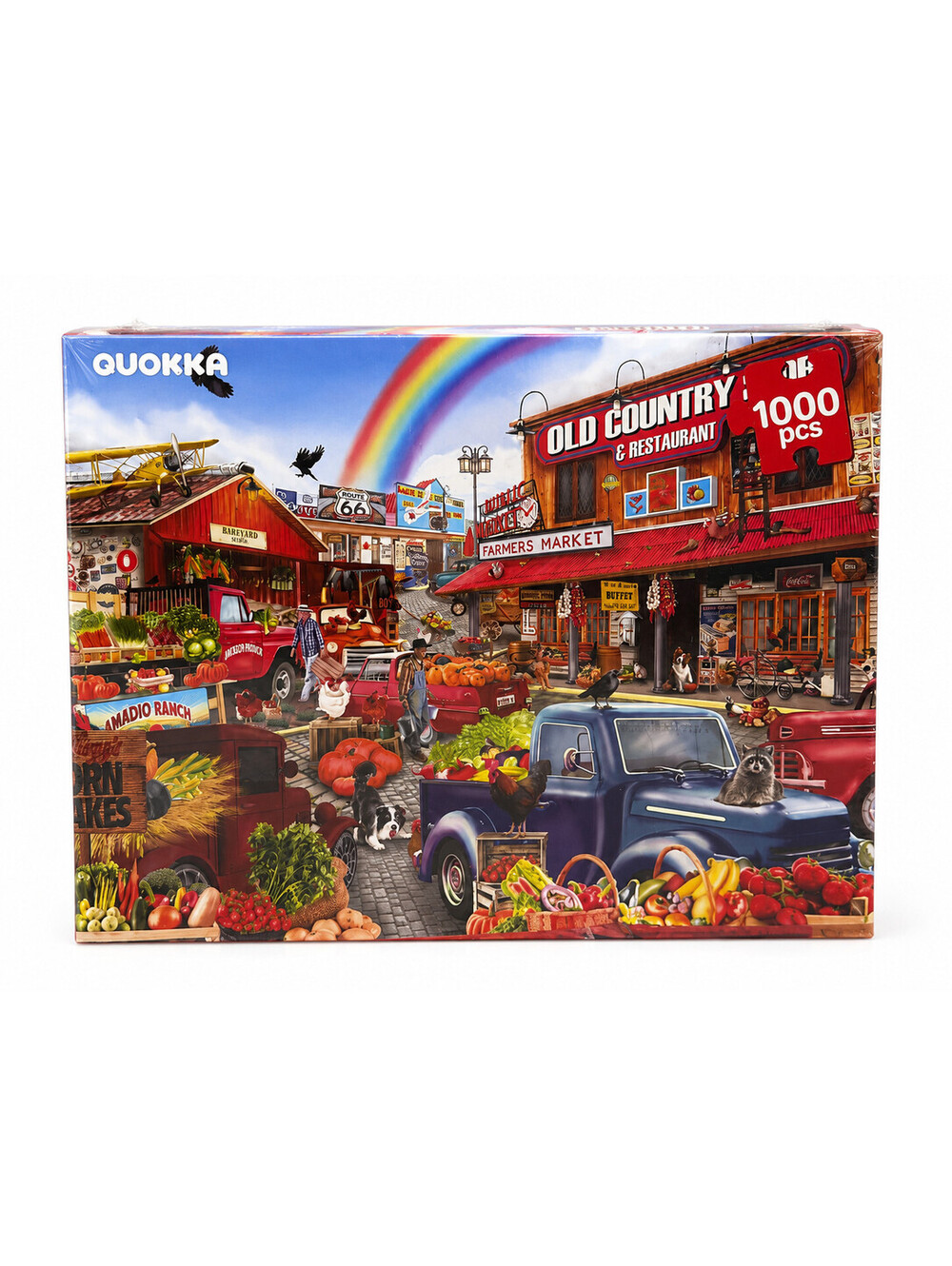 Quokka Farmer's Country Market 1000 Piece Jigsaw Puzzle Sealed Ages 15+